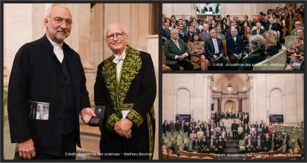 Thomas Zemb recognized by the French Academy of Sciences for his research in the physical chemistry of fluids applied to nuclear recycling.