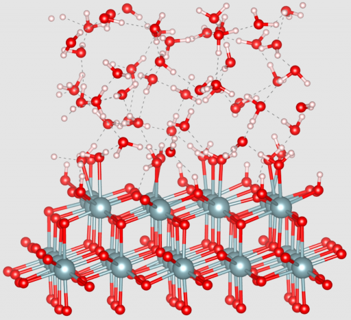 Simulating the hydration of UO2 surfaces at the atomic scale 